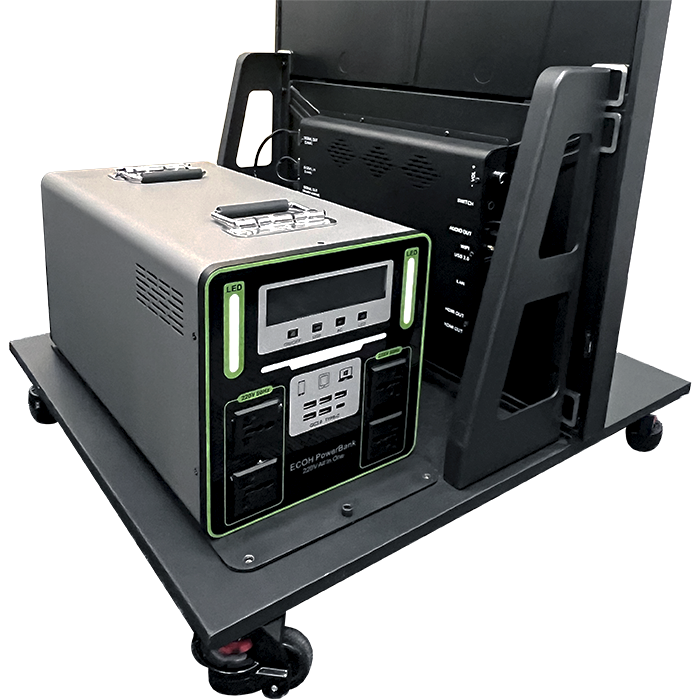 ReFLEXion all-in-one LED display battery pack