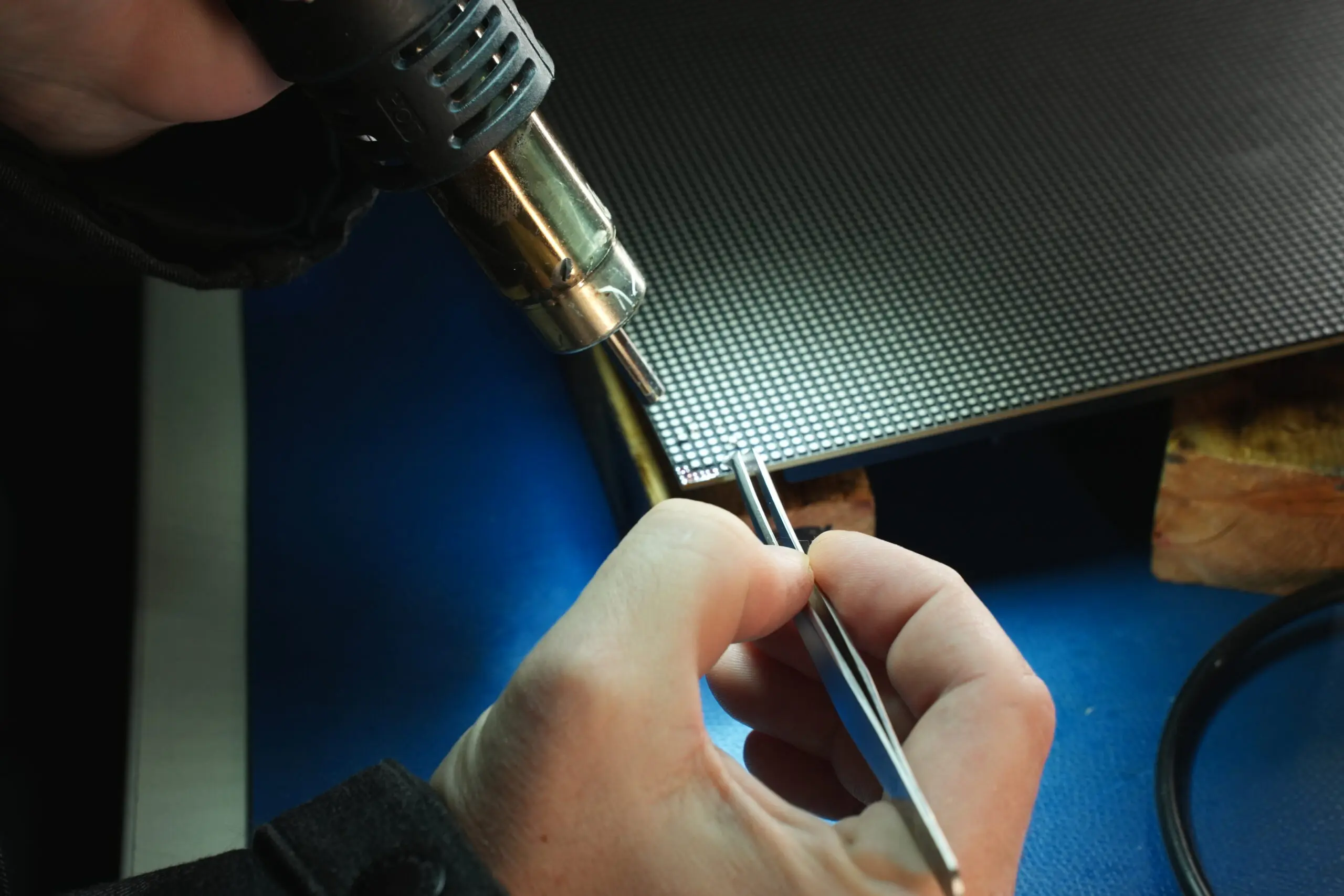 LED panel pixel repair